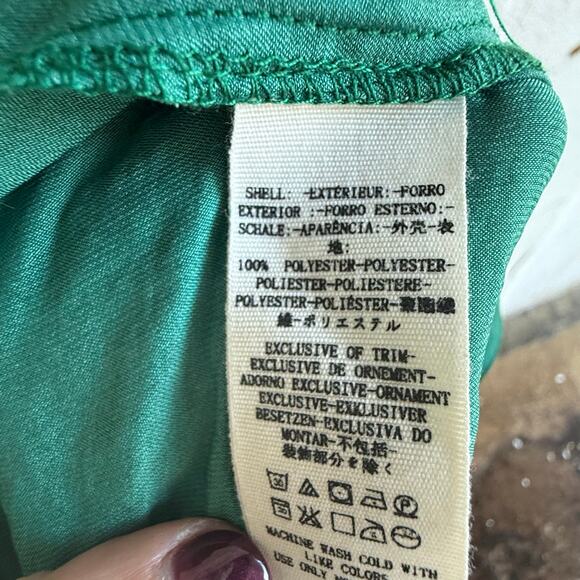 Free People Tunic Top New Day Boho Embroidered Mock Neck Long Sleeve Women's M - Picture 8 of 8